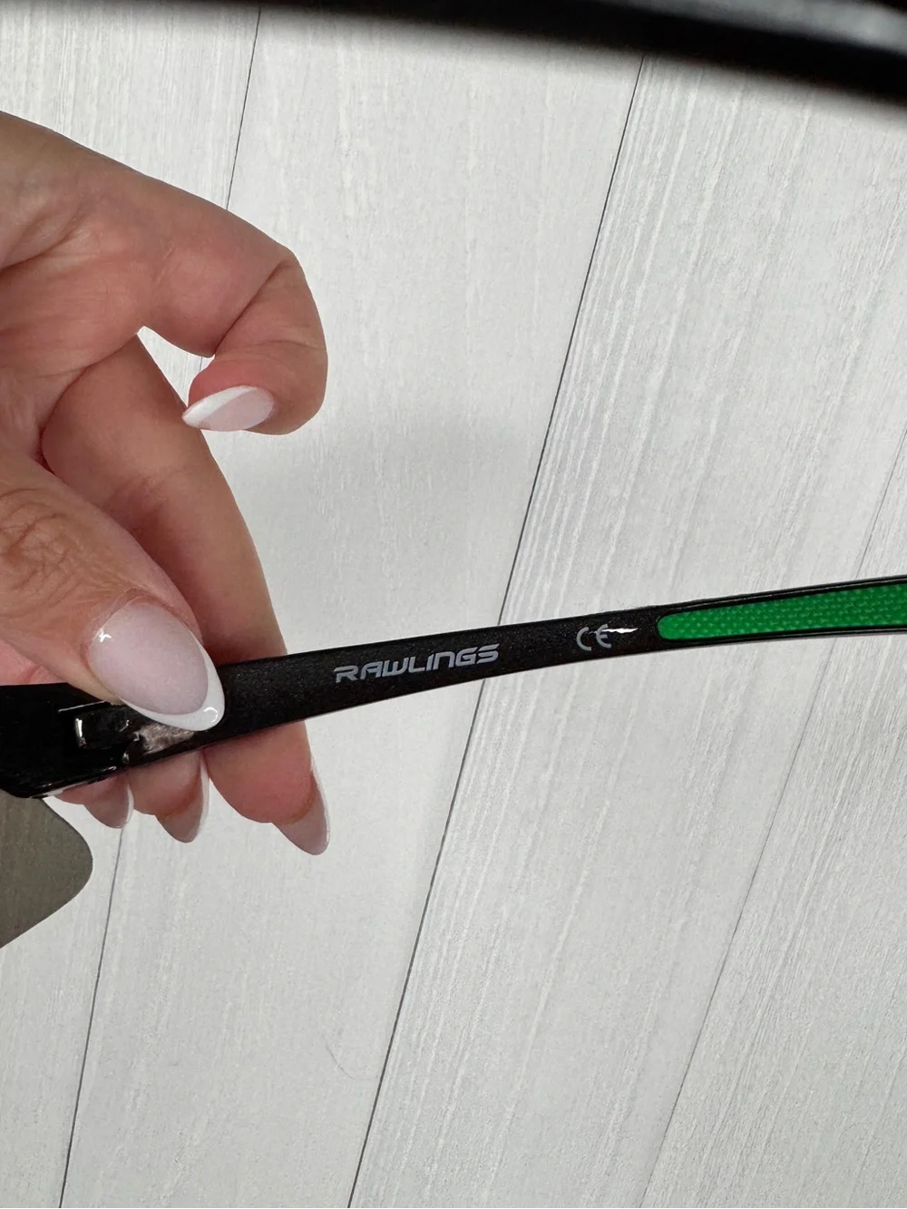 Rawlings Youth Half-Rim Sunglasses Sport Sunglasses - Blue/Green